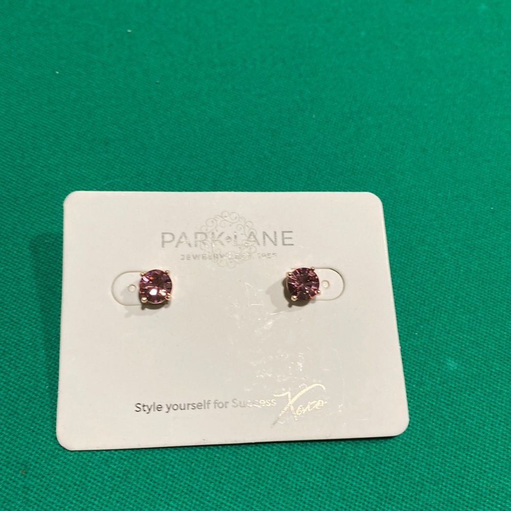 Pink Stud Earrings 3 carat each